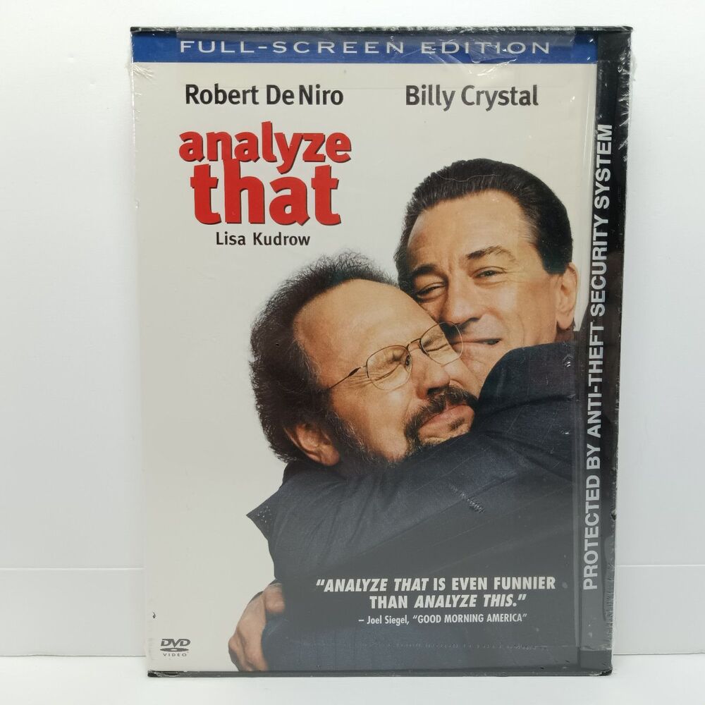 Analyze That DVD 2002 Warner Bros Rated R Standard Verison Movie Video Comedy